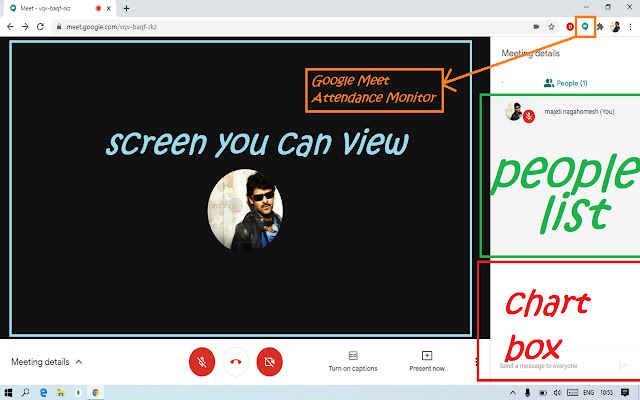 Google Meet Attendance Monitor
