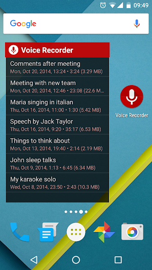 Voice Recorder Pro screenshot 5
