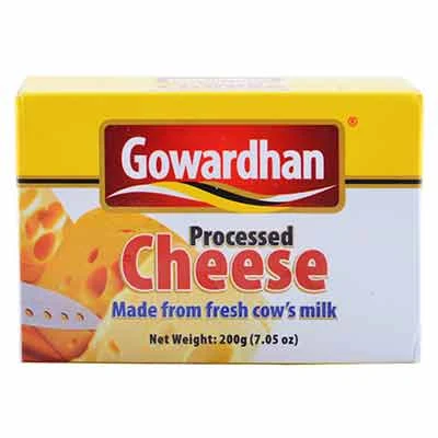 Gowardhan Processed Cheese Block 200 Gm