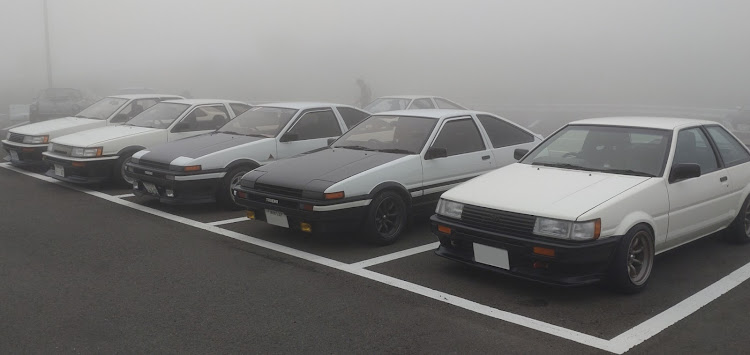 スプリンタートレノの箱根大観山・椿ラインを堪能・群馬からの刺客・ハーフウェット(T . T)に関するカスタム事例の投稿画像5枚目