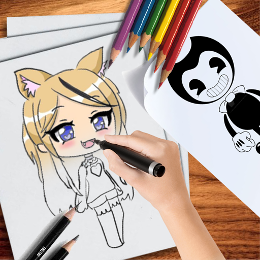 Gacha Life Coloring Book