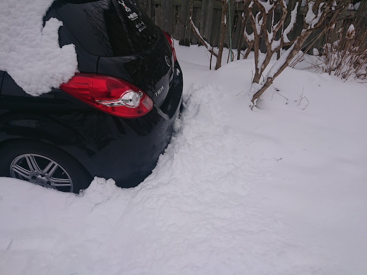 ティーダの雪かきに関するカスタム事例の投稿画像2枚目