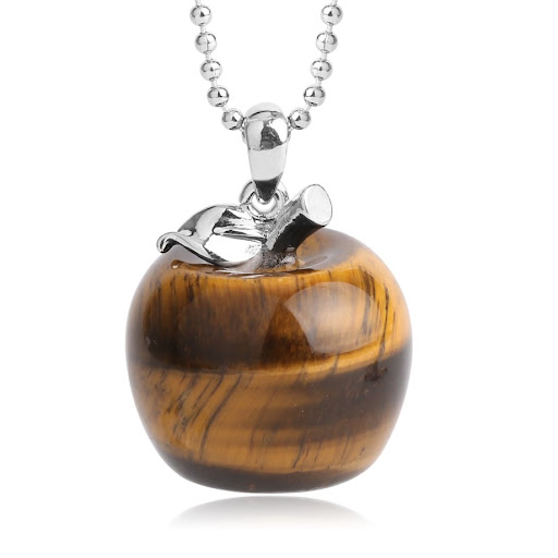 Tiger eye with chain