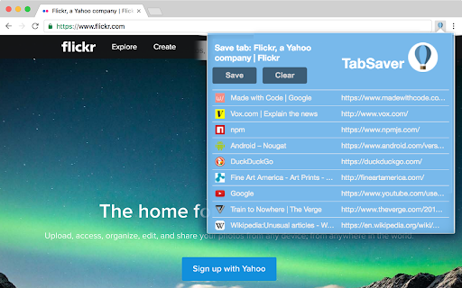 TabSaver