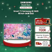 [Mã Elmall6 Giảm 6% Đơn 300K] Smart Tv Samsung 4K Qled 55 Inch Q63B 2022 | Miễn Phí Giao Lắp - Bh 24 Tháng