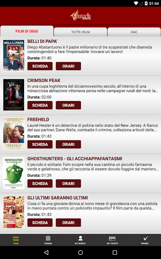 Webtic Victoria Cinema - Android Apps on Google Play