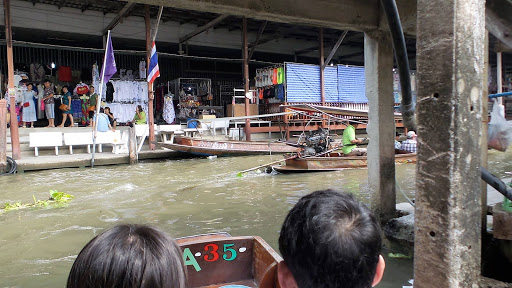 Damnoen Saduak Floating Market Thailand 2016