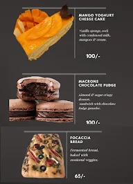 The Passionate Baker menu 3