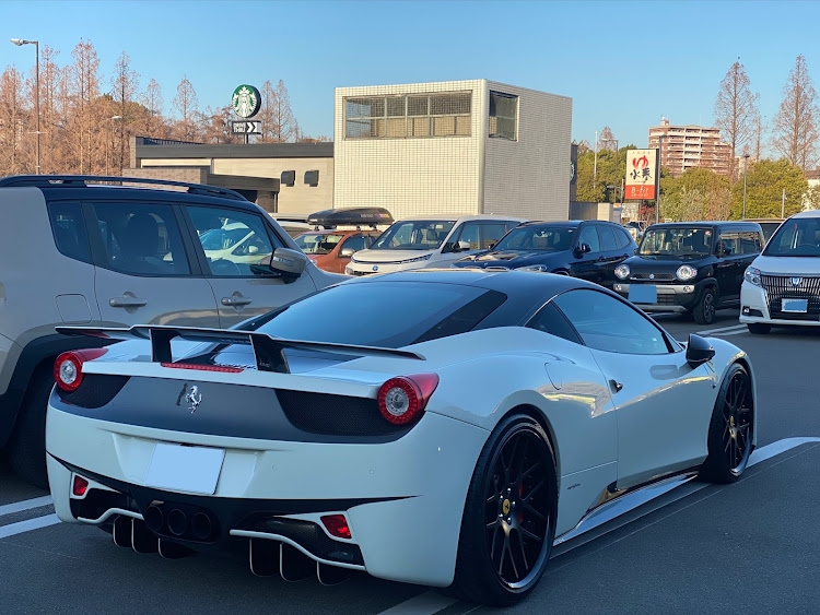 458イタリアのスターバックス・初乗り・ブリリアントマフラーに関するカスタム事例の投稿画像4枚目