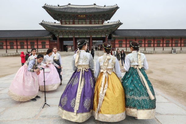 korean dress style female