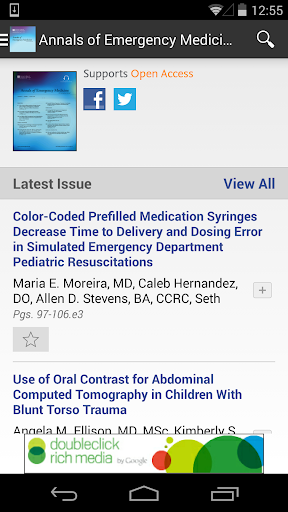 Annals of Emergency Medicine