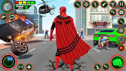 Screenshot Gangster Crime Rope Hero City