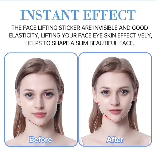 Title 2, Neck Lifting Tapes Invisible Patches. Instantly...