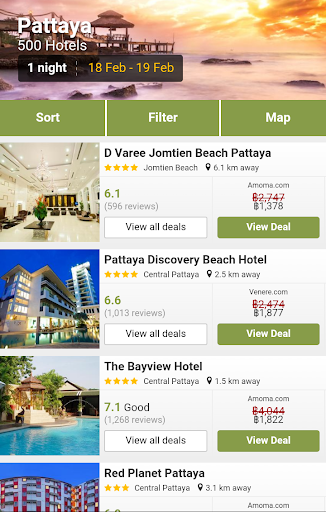 Pattaya Hotels Deals