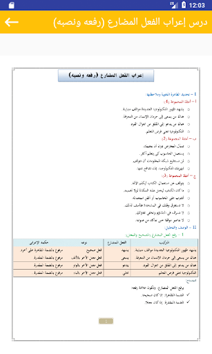 دروس مادة اللغة العربية للسنة الاولى اعدادي Apps On Google Play