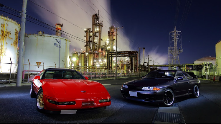 コルベット クーペのBNR32・91兄弟・日米に関するカスタム事例の投稿画像1枚目