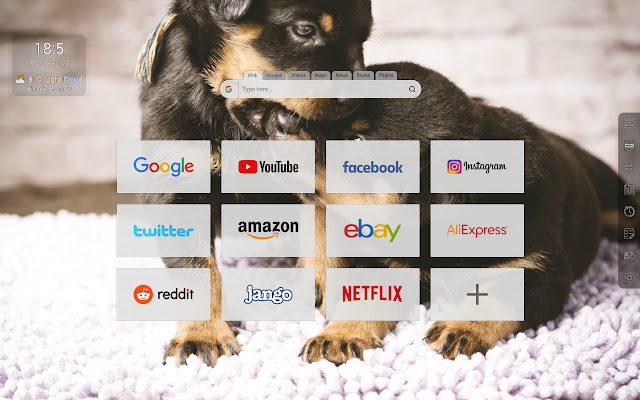 Rottweiler HD Wallpapers - Custom New Tab