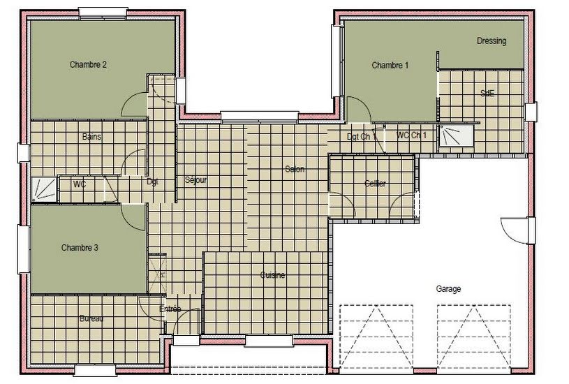  Vente Terrain + Maison - Terrain : 831m² - Maison : 124m² à Domfront-en-Champagne (72240) 