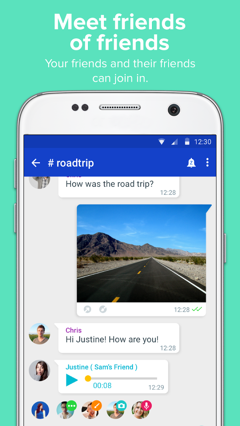 Inbox Messenger - Chatroom App Screen 2