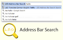 LEO Address Bar Search small promo image