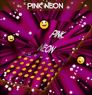 How to download Pink Neon Keyboard GO patch 4.172.54.79 apk for pc