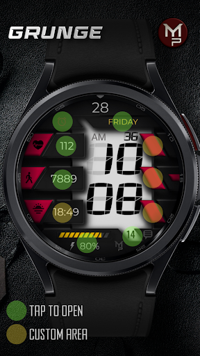Screenshot GRUNGE - Digital Watch face