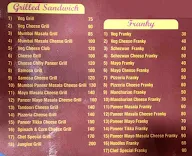 Saishree Snacks Centre menu 2