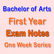 BA First Year Exam Notes - One Week Series  Icon