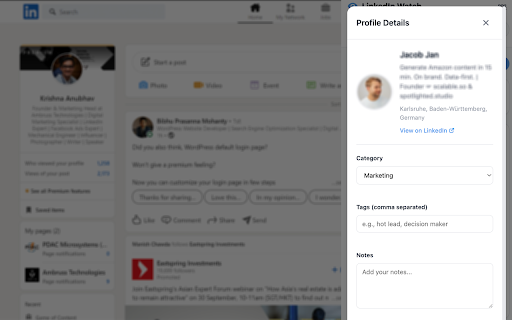 LinkedIn Watch screenshot 3