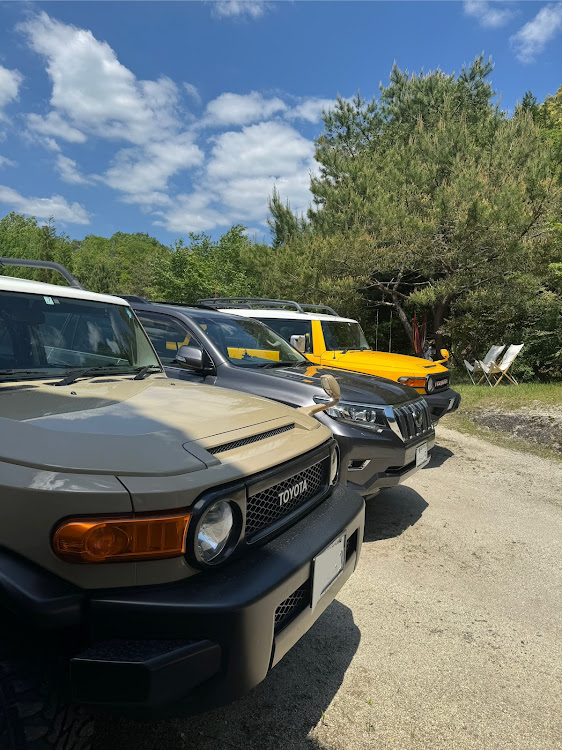 FJクルーザーのFJクルーザー・GW・BBQ・ジィジとバァバとGWに関するカスタム事例の投稿画像1枚目