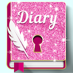 Cover Image of ダウンロード Glitter Lock Diary 1.1.6 APK