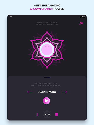 Crown Chakra Therapy Sahasrara - Meditation  Yoga