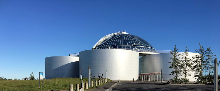 The Pearl, in Reykjavik, stores thermally heated water, and the building includes shops and a revolving restaurant.