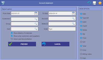 Business Accounting Screenshot