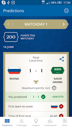 FIFA World Cup™ Predictor