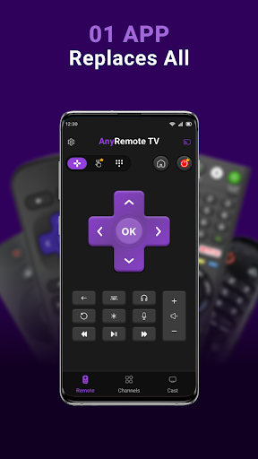 Screenshot Universal TV Remote for RokuTV