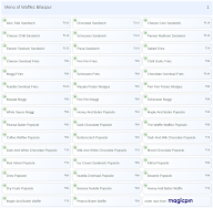 Wafflez Bilaspur menu 1