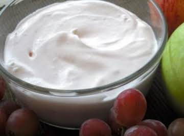 Delicious and Creamy Fruit Dip