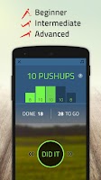 100 pushups: 0 to 100 push ups Screenshot