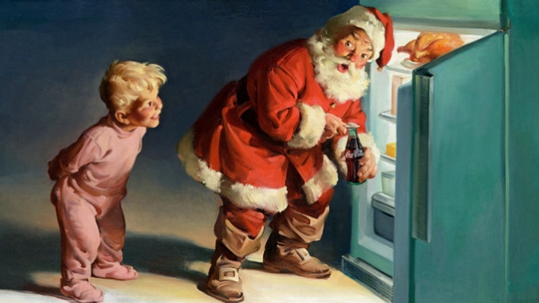 The art behind the image of Santa Claus