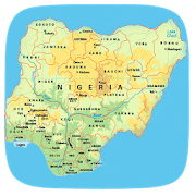 Nigeria Map  Icon