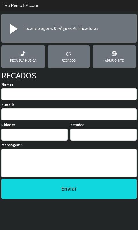 Teu Reino FM.com Screen 3