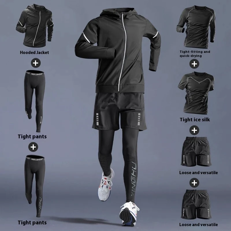 Strakke sneldrogende lange mouw T-shirt voor hardlopen, gym en outdoor training. Ademende sportkleding voor optimale prestaties.