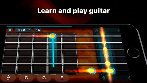 Screenshot Guitar - Real games & lessons