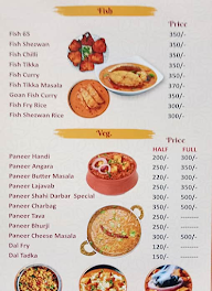 Shahi Darbar Restaurant menu 5