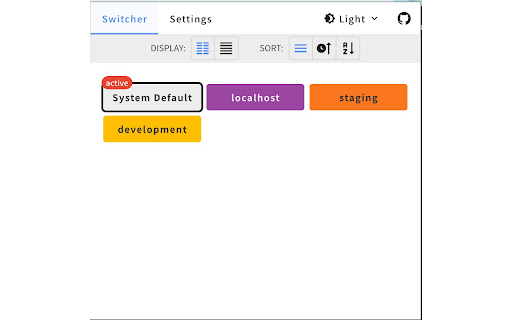 Proxy Pac Switcher