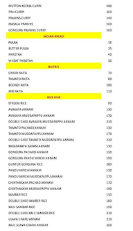 Maa Palle Ruchulu menu 6