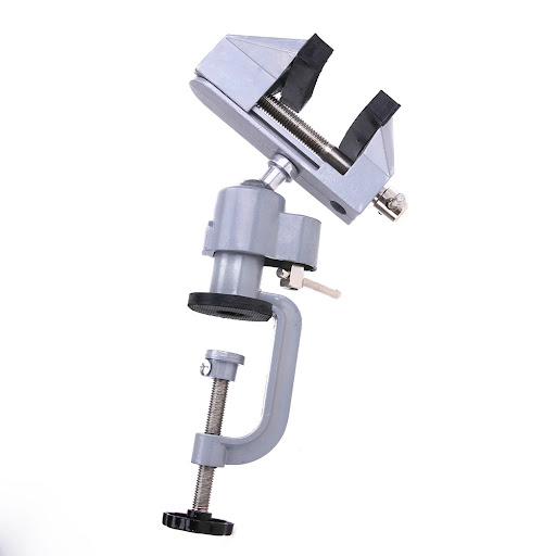 Title 2, Universal Pliers 360 Degree Rotating Bench Vise...