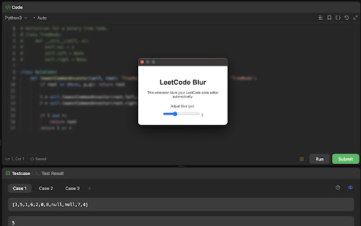 LeetCode Blur