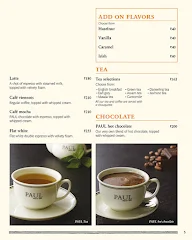 Paul menu 2